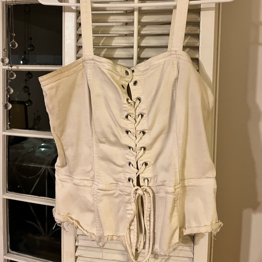Frayed Vintage Reformation Top